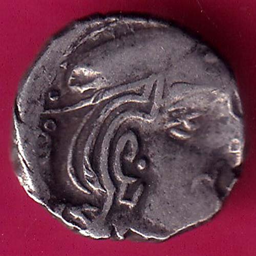 ANCIENT INDIA KSHTRAP DYNASTY KINGS PORTRAIT SILVER COIN –@HUB3745