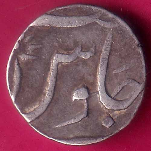 Bombay Precidency Half Rupee Silver Coin–@HUB5950