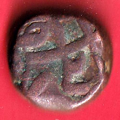 HYDERABAD STATE Muhammad Shah elichpur Mint copper coin –OO3768