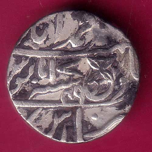 Bengal Presidency Ah 1228 / Ry 49 Muhammadabad Banaras Mint One Rupee SILVER–@HUB3597