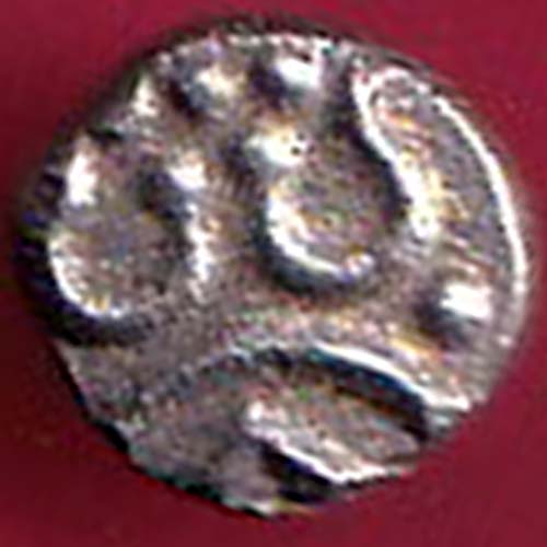 TRAVANCORE STATE RAJARAM VERMA IV SILVER CHUKRAM COIN –SA1077