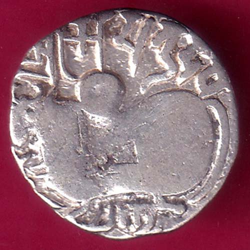 Hindushahia, kabul n gandhara silver drachma horseman n bull rare coin :- OO2114