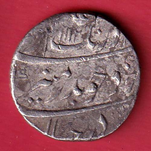 bombay presidency half RY 42  rupee silver coin :-oo4249