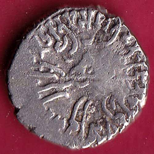 ANCIENT INDIA KSHATRAP DYNASTY KING PORTRAIT SILVER COIN:- @HUB1457