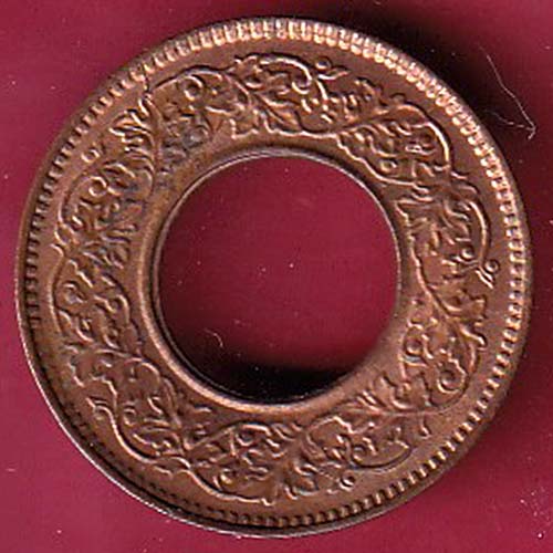 British india king george vi 1944 one pice copper coin– OO2752