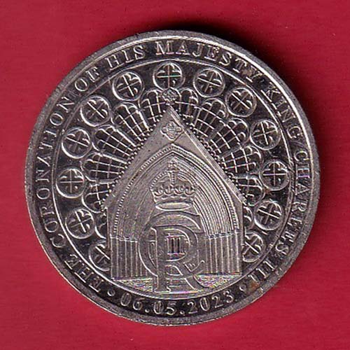 WORLD COIN:-THE CORONATION OF HIS MAJESTY KING CHARLES 06.05.2023 BEAUTIFUL COIN :- OO3850