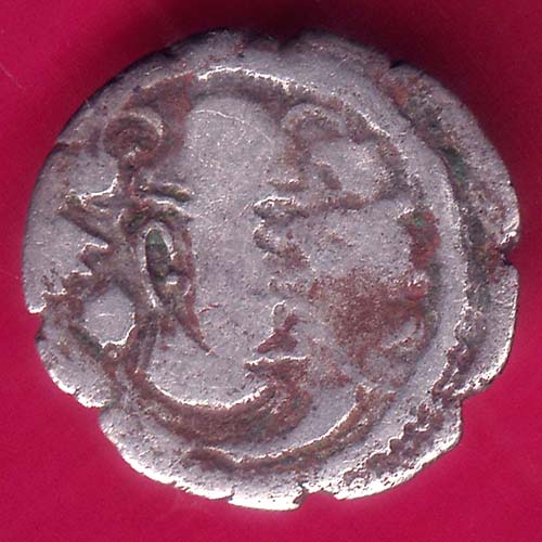 ANCIENT INDIA INDO SASSANIAN SRI HA SERIES RAJASTHAN RARE SILVER COIN - VA819
