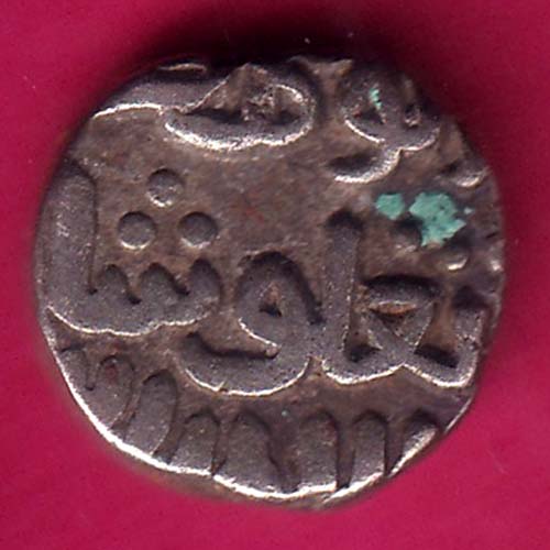 DELHI SULTAN 715-727 Ghiyath al-din Tughluq billon 4 Gani Scare COIN :- OO2029