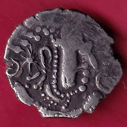 ANCIENT INDIA INDO SASSANIAN SRI HA SERIES RAJASTHAN RARE SILVER COIN :- S2553
