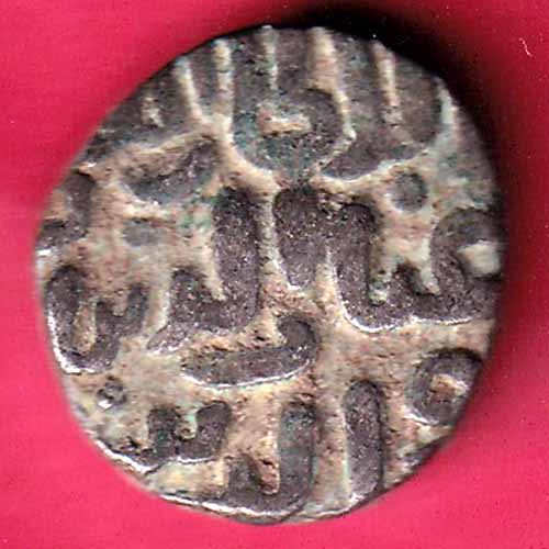 Delhi sultanate TUGHLOUQUE SHAH 4 gani coin  – S1079