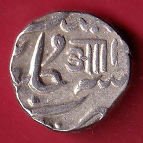 Baroda State Aanad Rao Gayakwad PETLAD MINT hindi “Aa” One Rupee silver coin - OO5733