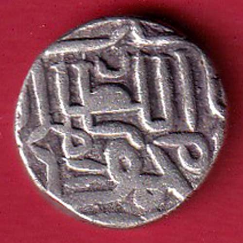 GUJARAT SULTAN MAHMUD SHAH half TANKA SILVER COIN Weight :-5.28  :- OO4281