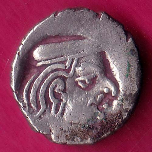 ANCIENT INDIA KSHATRAP DYNASTY KINGS PORTRAIT RARE SILVER COIN :- OO1750