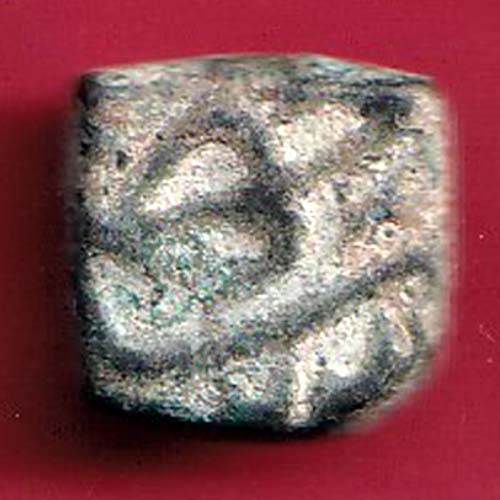 mughals akbar malwa standard falus copper coin – OO2534