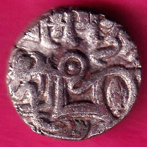 DELHI SULTAN SAMANT DEVA HORSE MAN & BULL TYPE COIN  –@HUB2517
