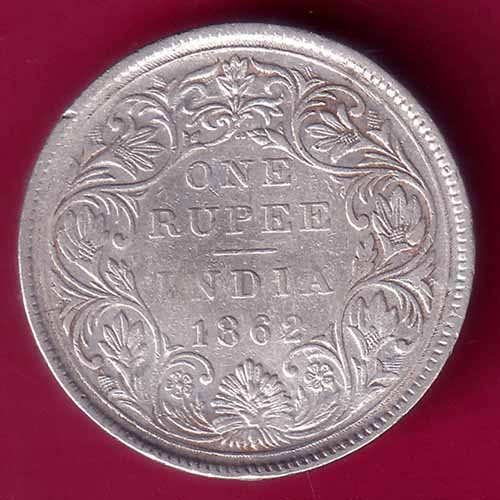 BRITISH INDIA 1862 VICTORIA QUEEN 