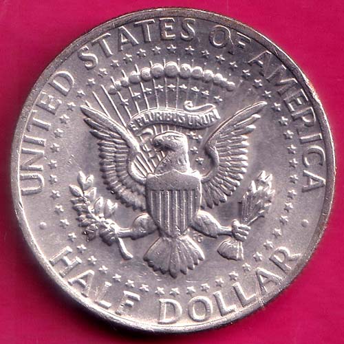 half dollar 1971 :- OO1550