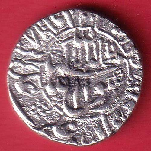 mughals shahjahan surat mint one rupee silver coin – OO3817