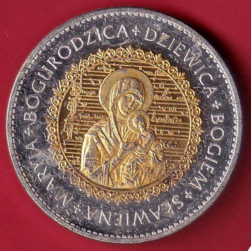 world coin Circulation coins 5 Zlotych of III Republic after denomination - Poland – oo3790