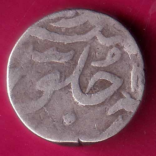 BROACH STATE One RUPEE SILVER COIN–@HUB3647