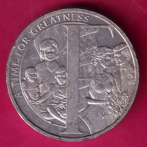 ELIZABETH II SOLOMON ISLANDS 2021 HALF DOLLAR A TIME FOR GREATNESS –@HUB4132