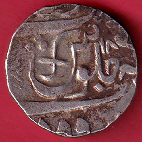 Baroda State AH1238 RY 18 Aanand rao Gaykwad One Rupee Silver Beautiful Coin–@HUB5625