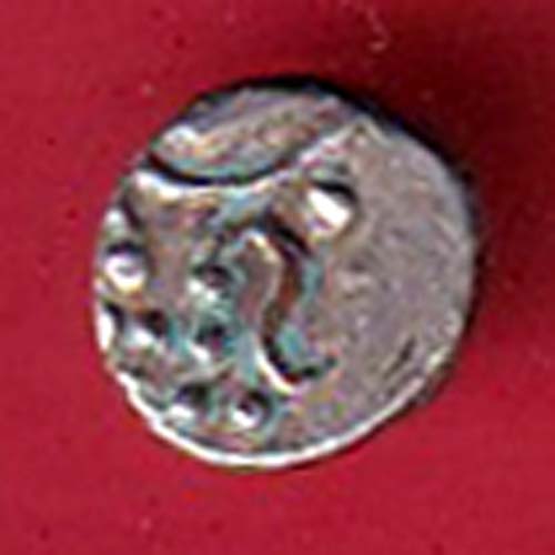 TRAVANCORE STATE RAJARAM VERMA IV SILVER CHUKRAM COIN:- oo3976