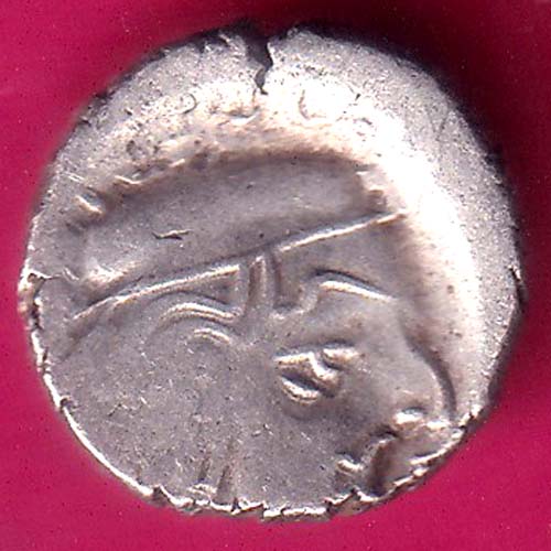 ANCIENT INDIA KSHATRAP DYNASTY KINGS PORTRAIT RARE SILVER COIN :- OO1645