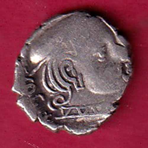 ANCIENT INDIA KSHATRAP DYNASTY KINGS PORTRAIT RARE SILVER COIN –VA335