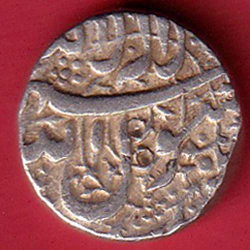 Mughals Jahangir Ahmednagar Mint One Rupee Silver coin :- OO4350
