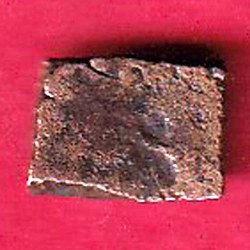 ancient cetral india copper punchmark ujjainy symbols on coin:- OO2425
