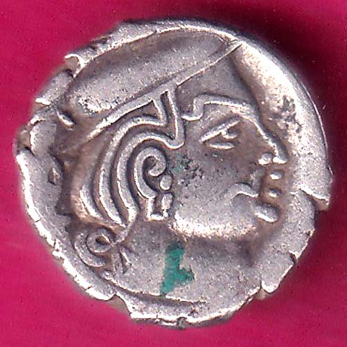 ANCIENT INDIA KSHATRAP DYNASTY KINGS PORTRAIT RARE SILVER COIN :- OO1533