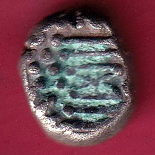 ANCIENT INDIA GADHAYA DYNASTY KING PORTRAIT COIN :-OO2281
