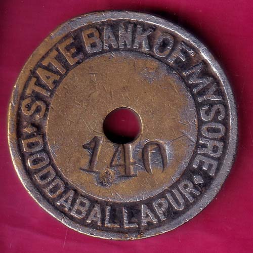 STATE BANK OF MYSORE -DODDABALLAPUR:- OO1799