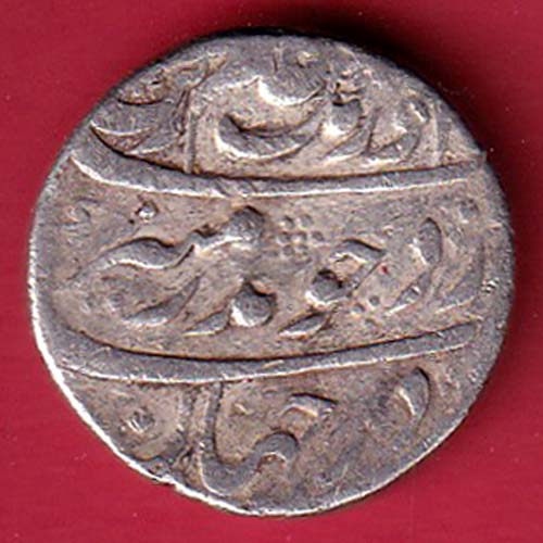 MUGHALS AURANGZEB BARELI MINT RY 28 ONE RUPEE –OO4273