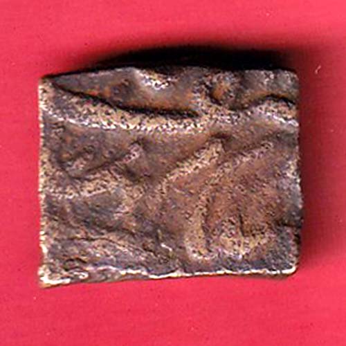 Hyderabad State Asafzahi One Paisa copper coin :- OO3848