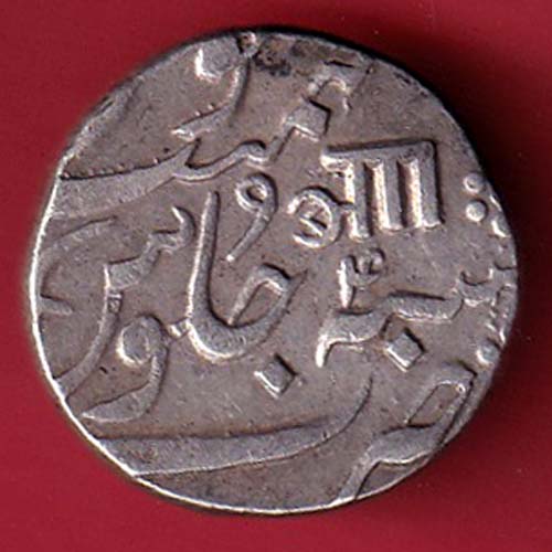 Baroda State AH 1224 /RY 4 Aanand rao Gaykwad one rupee silver coin: :- OO3905