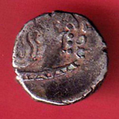 ANCIENT INDIA GUPTA DYNASTY KUMAR GUPTA KINGS PORTRAIT RARE SILVER BEUTIFUL COIN :- OO4454