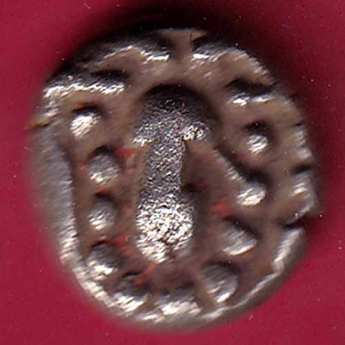 ANCIENT INDIA GADHAYA DYNASTY KING PORTRAIT COIN –@HUB1466