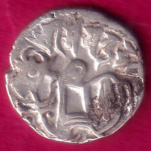 Hindushahia, Kabul & Gandhara Silver Drachma Horseman & Bull Type Coin :- OO868
