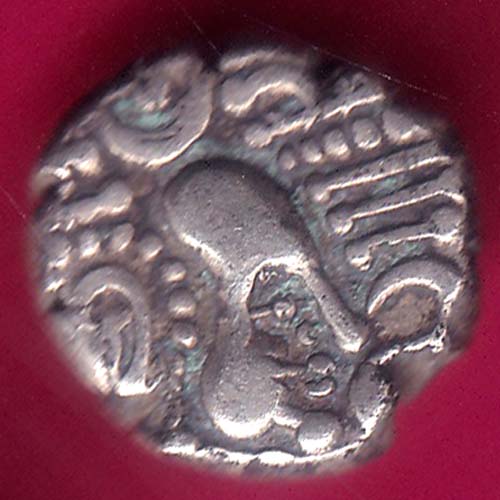 ANCIENT INDIA INDO SASSANAIN TYPE GADHAYA DYNASTY KING PORTRAIT RARE COIN :- OO1218