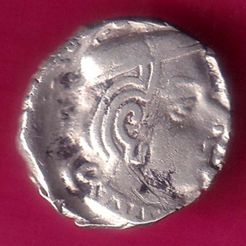 ANCIENT INDIA KSHATRAP DYNASTY KINGS PORTRAIT RARE SILVER COIN- OO1085