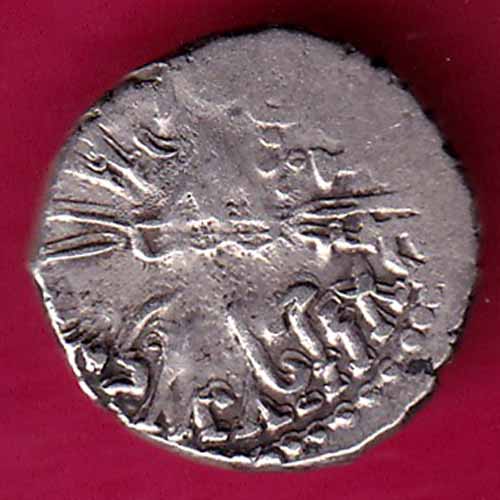 ANCIENT INDIA KSHATRAP DYNASTY KING PORTRAIT SILVER COIN – S813