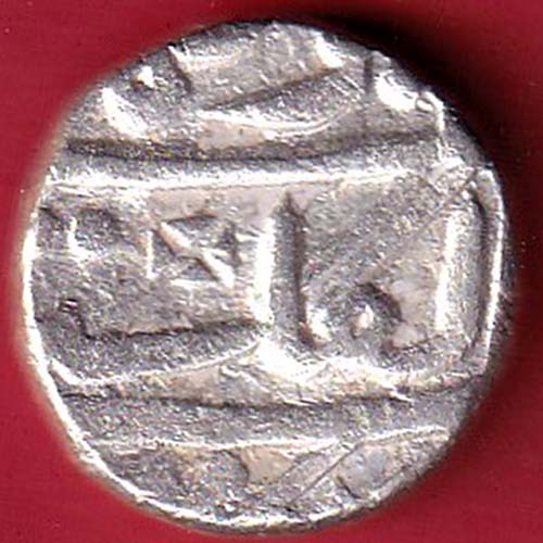 Kotah State One Rupee Silver coin:- OO3127