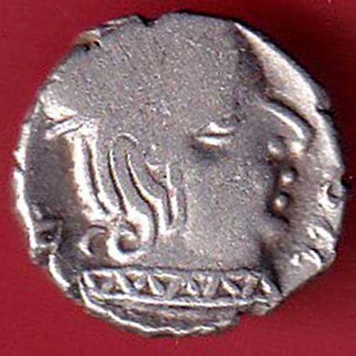 ANCIENT INDIA KSHATRAP DYNASTY KINGS PORTRAIT SILVER COIN  – OO3289