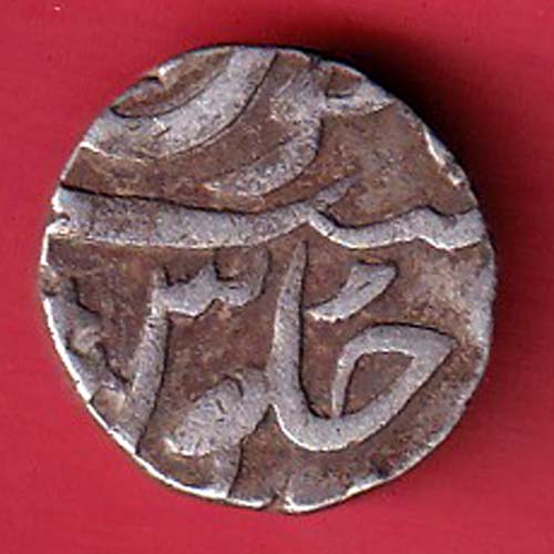 bombay presidency half rupee silver coin:- OO3923