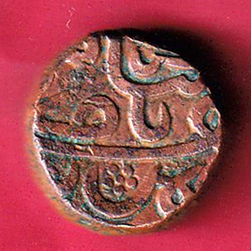 KHANDESH SULTANATE BAHADUR SHAH ONE FALUS copper coin–@HUB4518