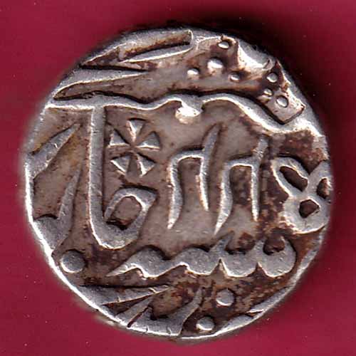 KOTAH STATE Shah Alam II ONE RUPEE SILVER COIN –@HUB1505