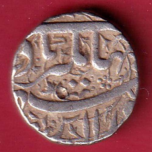 Mughals Jahangir Ahmednagar Mint One Rupee Silver coin –OO5416