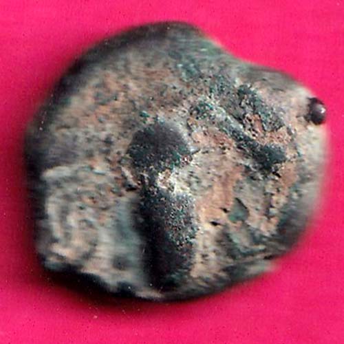 ANCIENT INDIA GADHAYA DYNASTY “OMKAR VERIETY” KING PORTRAIT COIN :-@hub4755